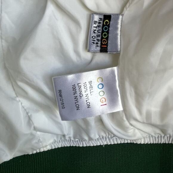 Coogi Nylon Bomber Jacket in White Girl’s Size L - Picture 8 of 8